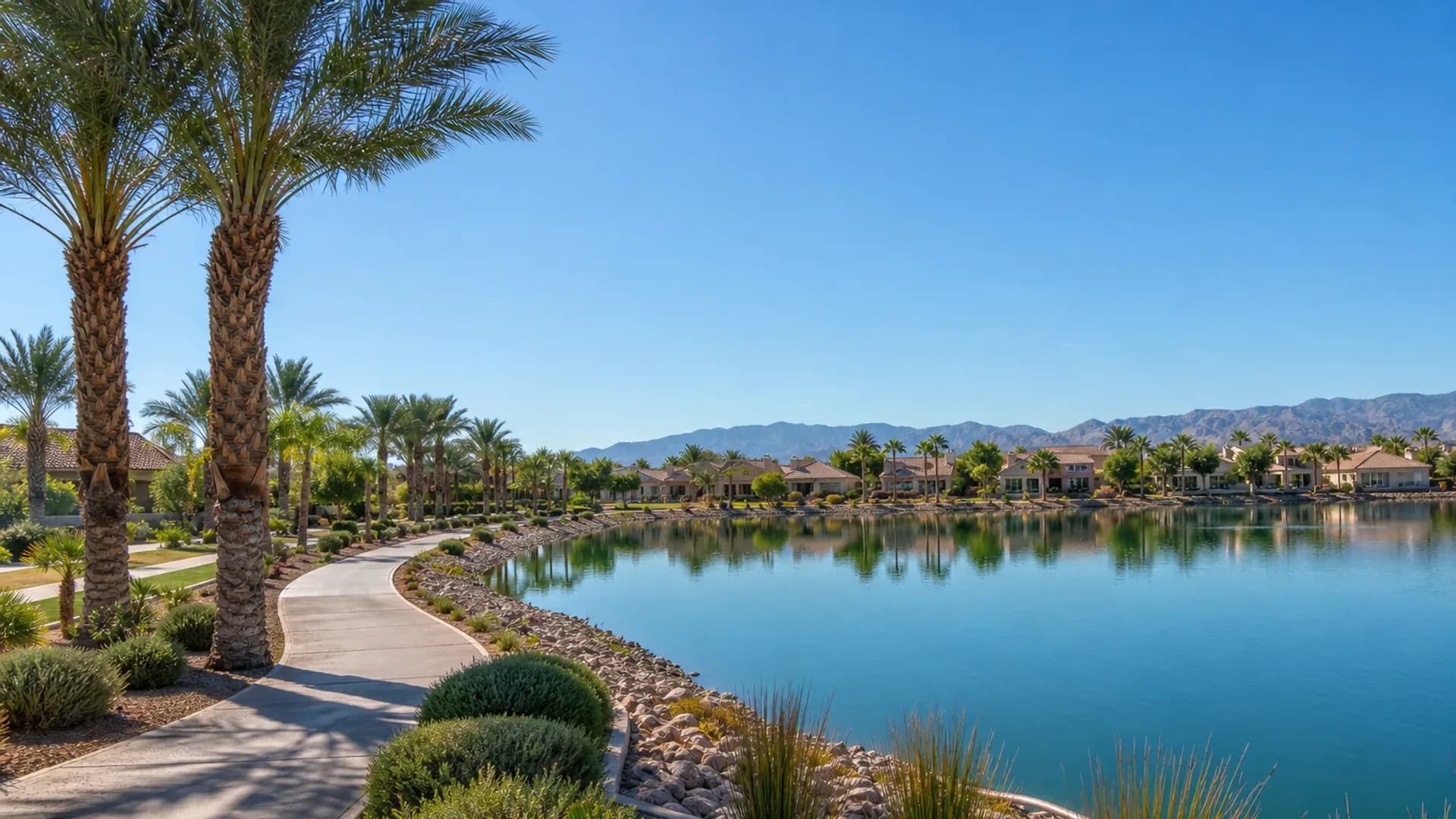 Del Webb Lake Las Vegas active adult community