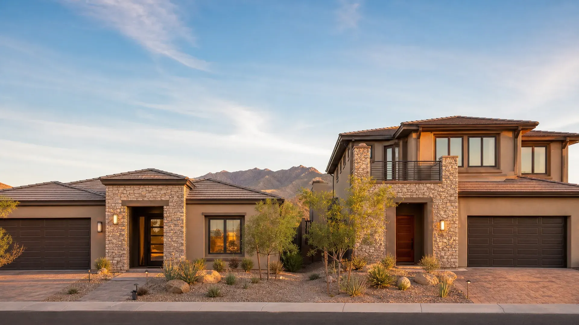 Compare Enclaves single-story and Reserves two-story homes at Cloudbreak Ridge