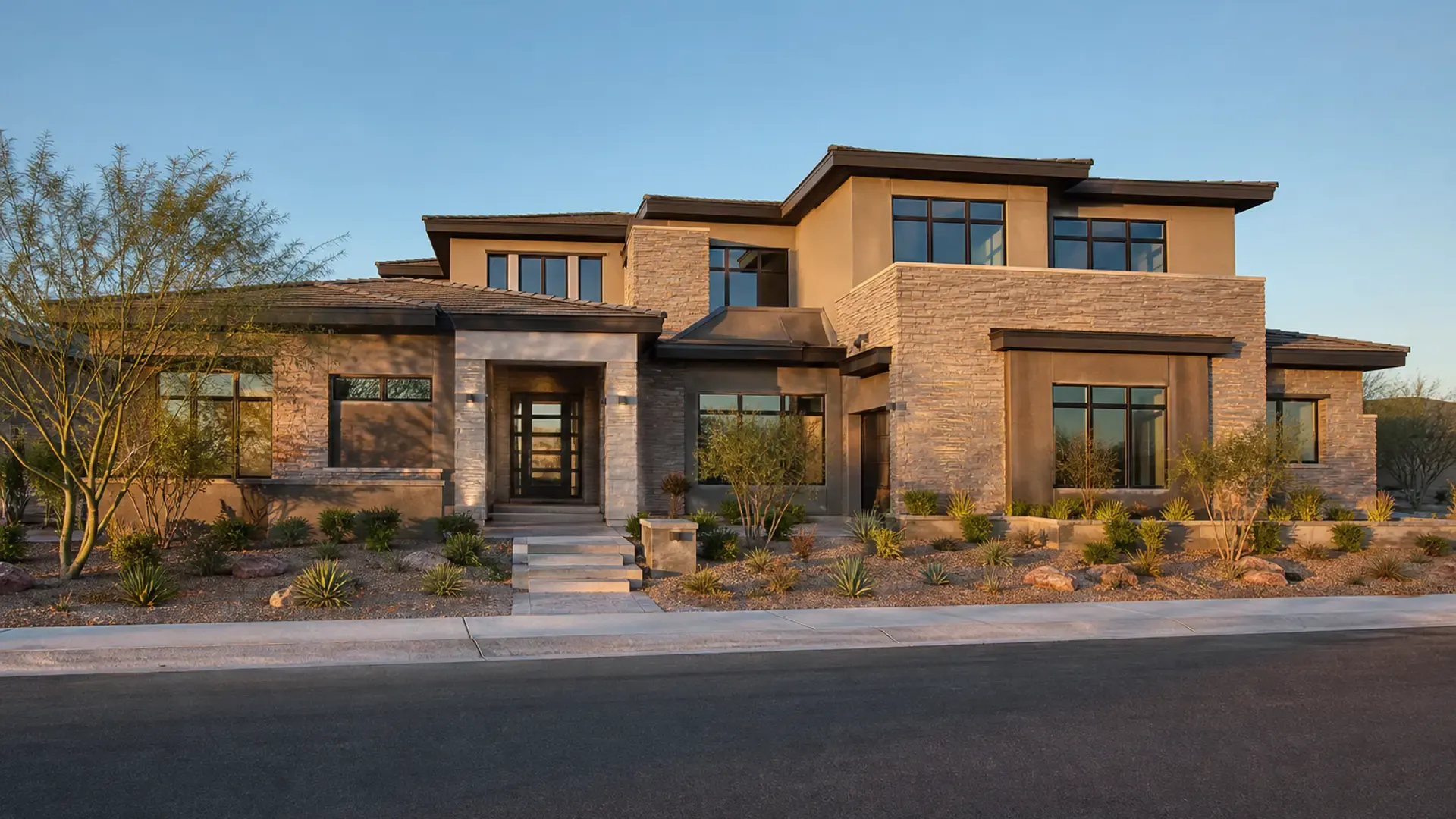 Two-story KB Home homes at Reserves, Cloudbreak Ridge, La Madre Peaks